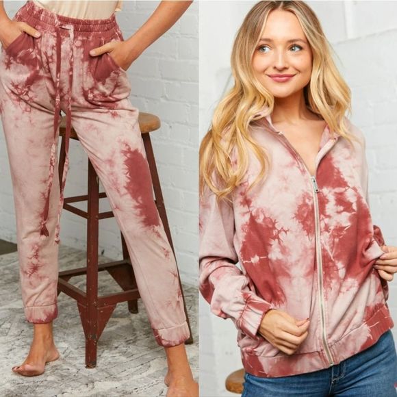 Pink Tie Dye Jacket - Picture 5 of 6